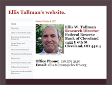 Tablet Screenshot of ellistallman.net